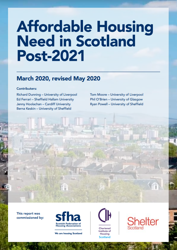Blog Scotland needs 53,000 affordable homes Scottish Housing News